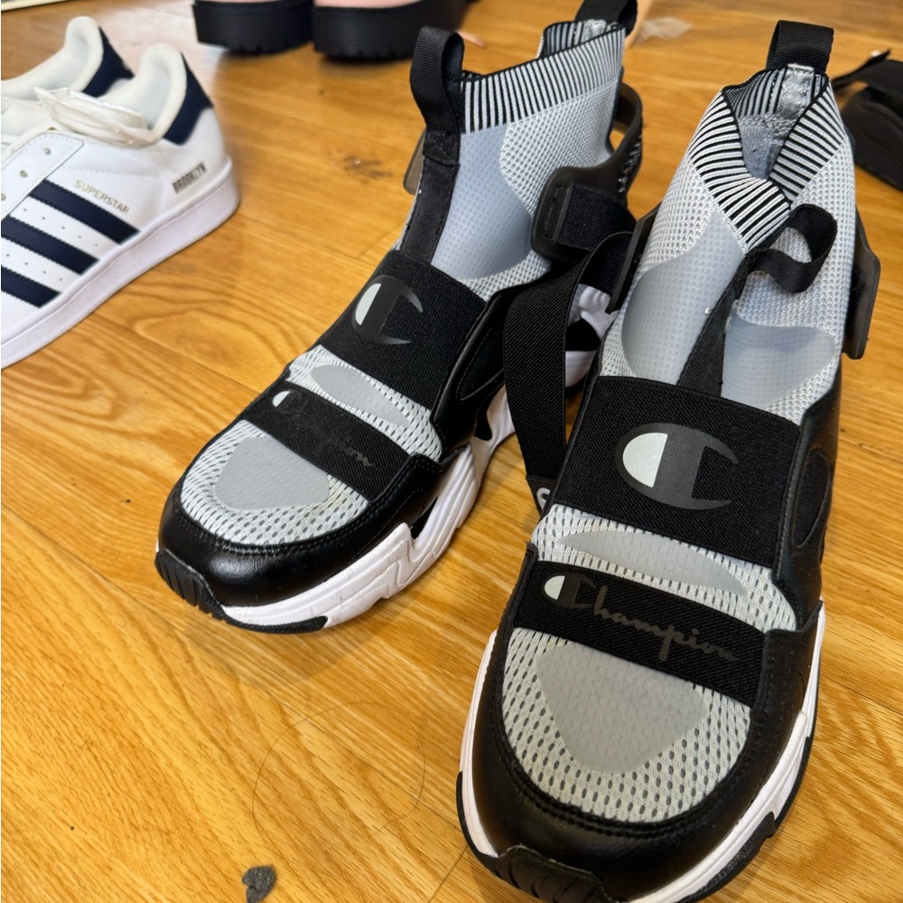Champion Black and Gray Athletic Sneakers